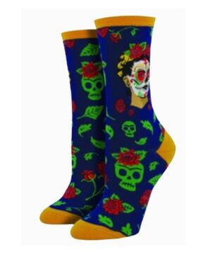 Frida Day of the Dead Socks by Socksmith